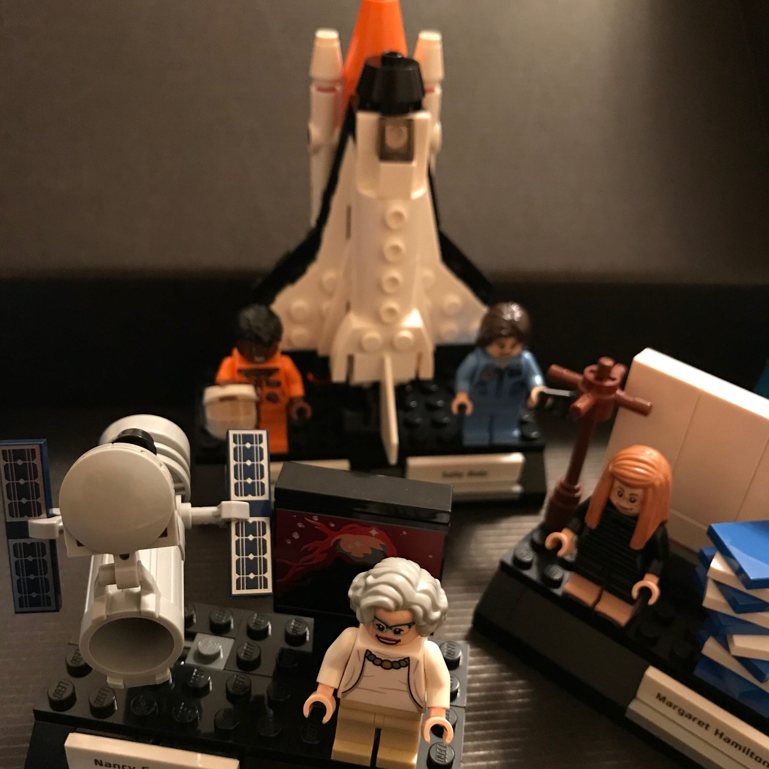 Women nasa lego figures